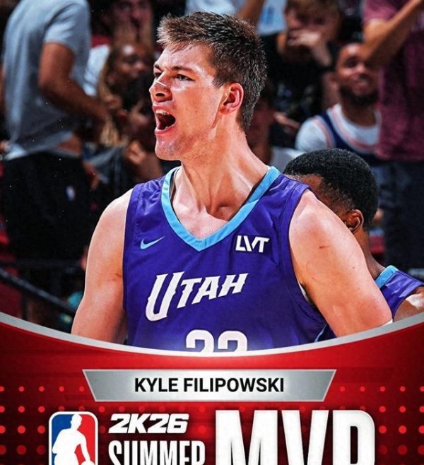 中祥网 官方：菲利波夫斯基荣获2025NBA夏季联赛MVP