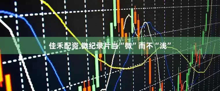 佳禾配资 微纪录片当“微”而不“浅”